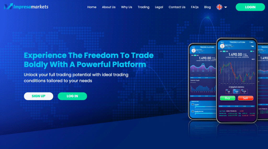  Impresamarkets trading platform