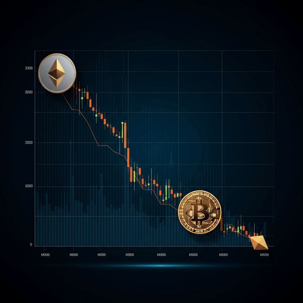 Ethereum to Bitcoin Ratio Hits New Low as Bitcoin Surges Toward $100K