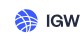 IGW logo with a blue globe icon next to the letters IGW